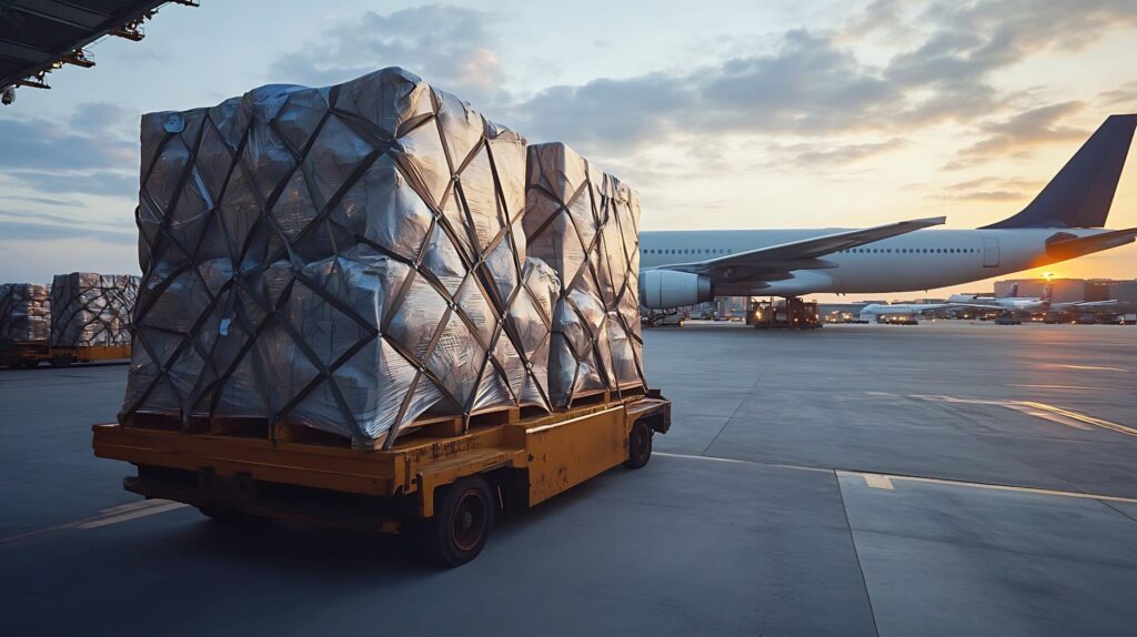 A freight forwarder coordinating international shipments, representing the complexity of freight forwarding services